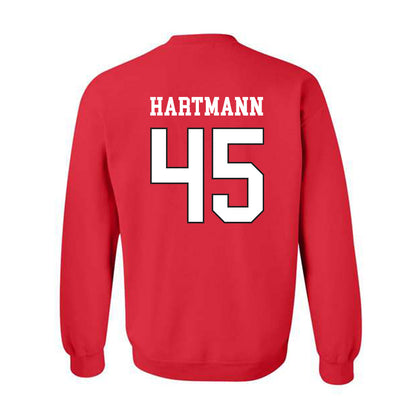 Lamar - NCAA Baseball : Max Hartmann - Classic Shersey Crewneck Sweatshirt-1