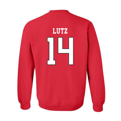 Lamar - NCAA Baseball : Travis Lutz - Classic Shersey Crewneck Sweatshirt-1
