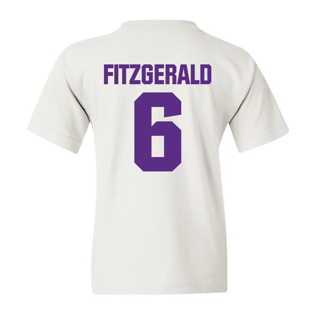 Northwestern - NCAA Football : Robert Fitzgerald - Sports Shersey Youth T-Shirt