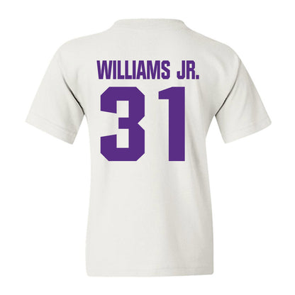 Northwestern - NCAA Football : Tito Williams Jr. - Sports Shersey Youth T-Shirt-1