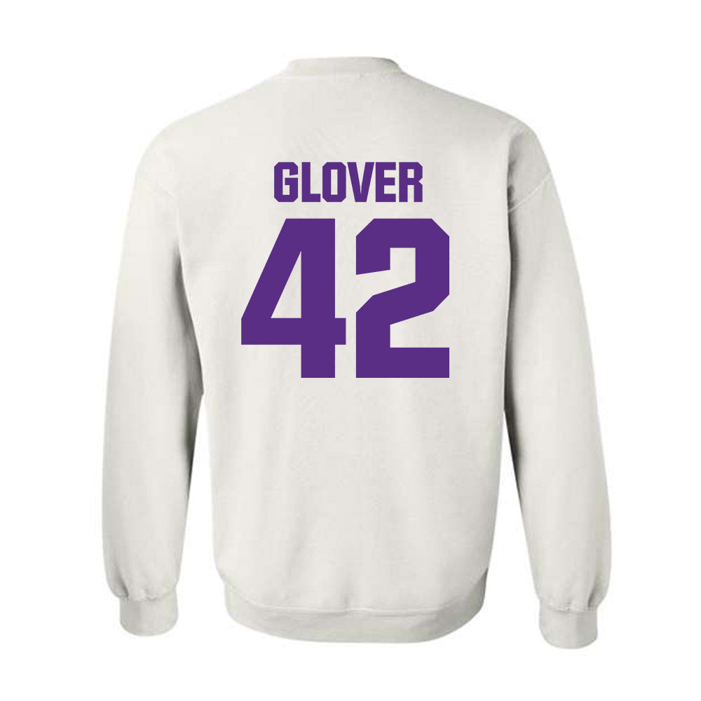 Northwestern - NCAA Football : Nigel Glover - Sports Shersey Crewneck Sweatshirt-1