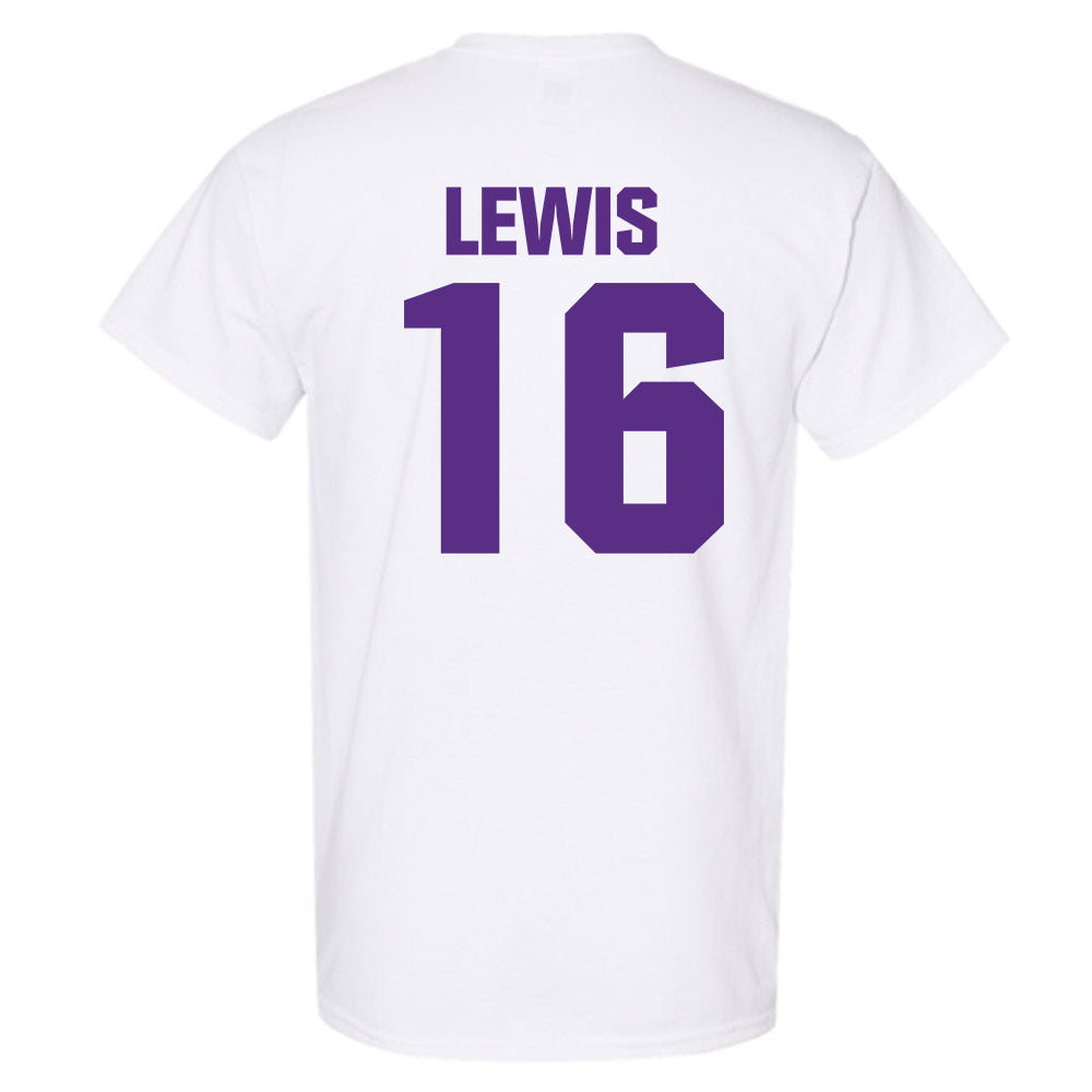 Northwestern - NCAA Football : J.J. Lewis - Sports Shersey T-Shirt-1