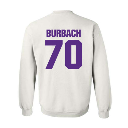 Northwestern - NCAA Football : Leighton Burbach - Sports Shersey Crewneck Sweatshirt-1