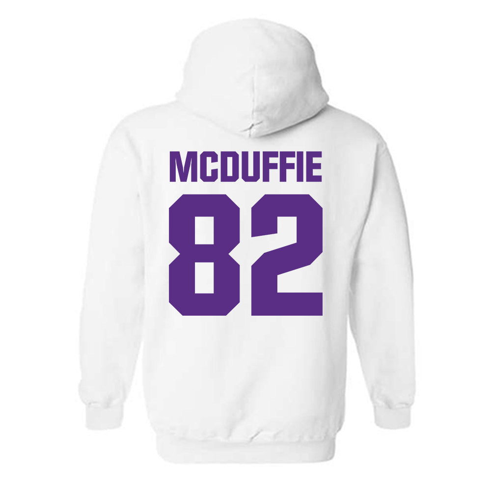 Northwestern - NCAA Football : Jaden McDuffie - Sports Shersey Hooded Sweatshirt-1