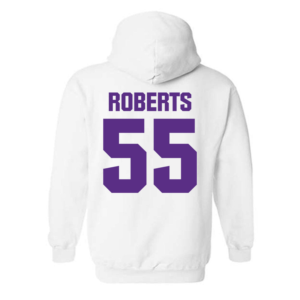 Northwestern - NCAA Football : Dylan Roberts - Sports Shersey Hooded Sweatshirt-1