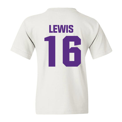 Northwestern - NCAA Football : J.J. Lewis - Sports Shersey Youth T-Shirt-1