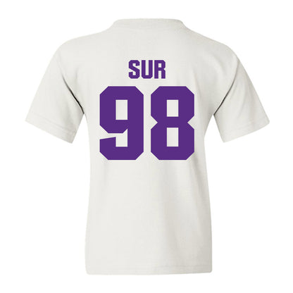 Northwestern - NCAA Football : Noah Sur - Sports Shersey Youth T-Shirt-1