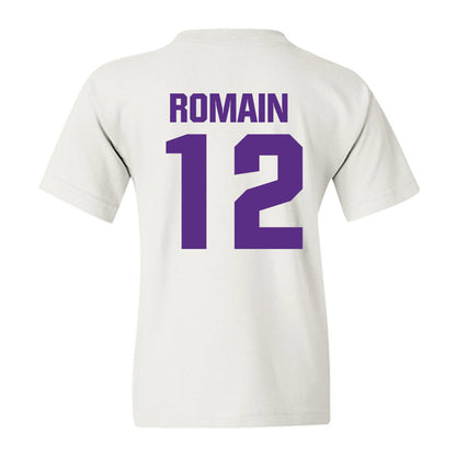 Northwestern - NCAA Football : Marcus Romain - Sports Shersey Youth T-Shirt-1