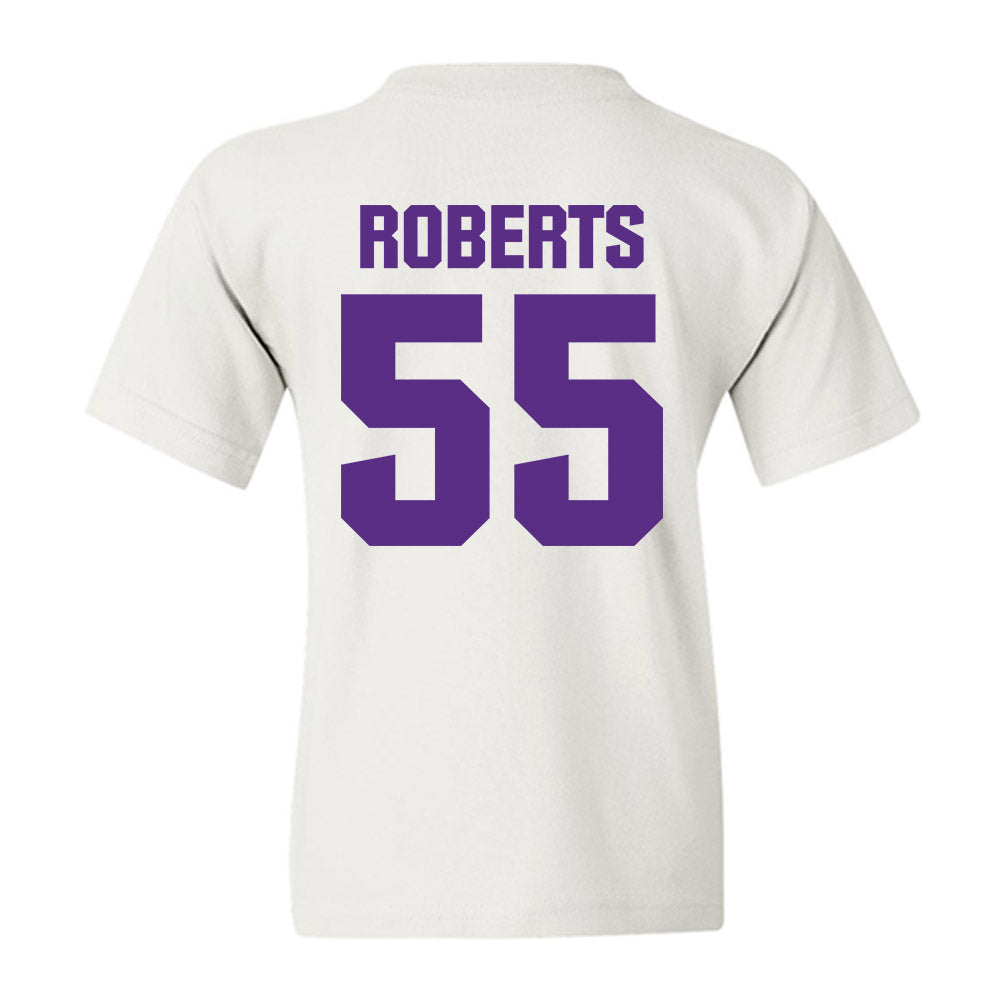 Northwestern - NCAA Football : Dylan Roberts - Sports Shersey Youth T-Shirt-1
