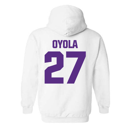 Northwestern - NCAA Football : Jack Oyola - Sports Shersey Hooded Sweatshirt