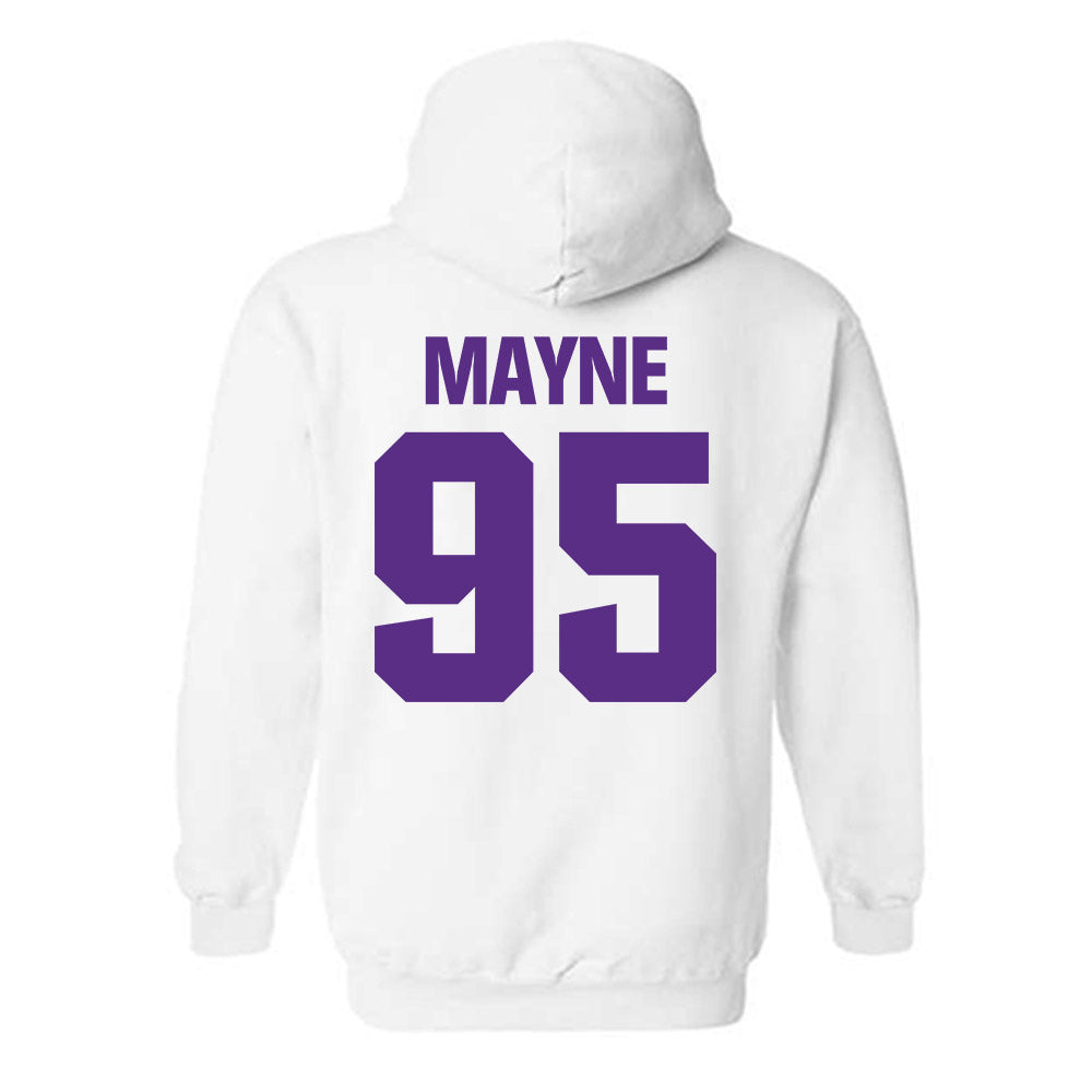 Northwestern - NCAA Football : Mason Mayne - Sports Shersey Hooded Sweatshirt-1