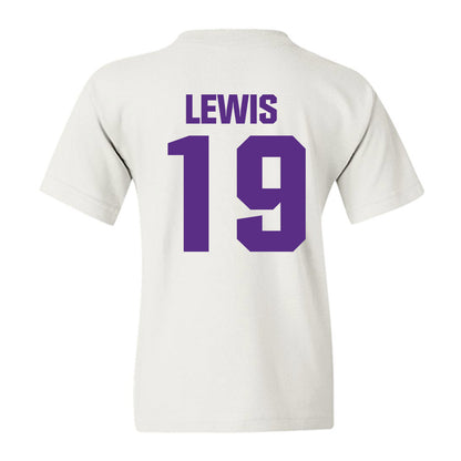 Northwestern - NCAA Football : J.J. Lewis - Sports Shersey Youth T-Shirt-1