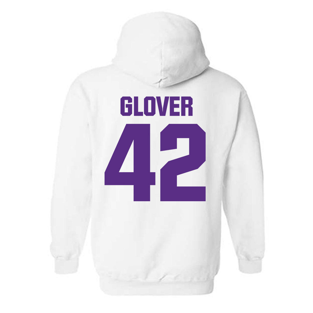 Northwestern - NCAA Football : Nigel Glover - Sports Shersey Hooded Sweatshirt-1