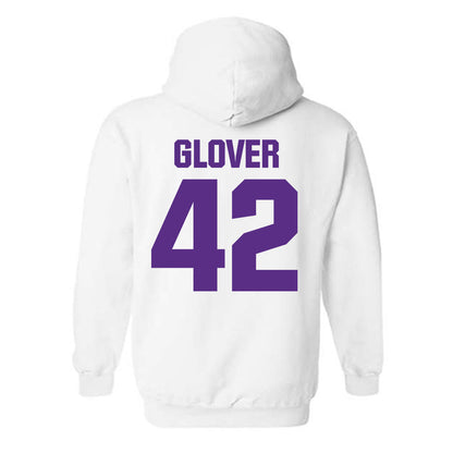 Northwestern - NCAA Football : Nigel Glover - Sports Shersey Hooded Sweatshirt-1