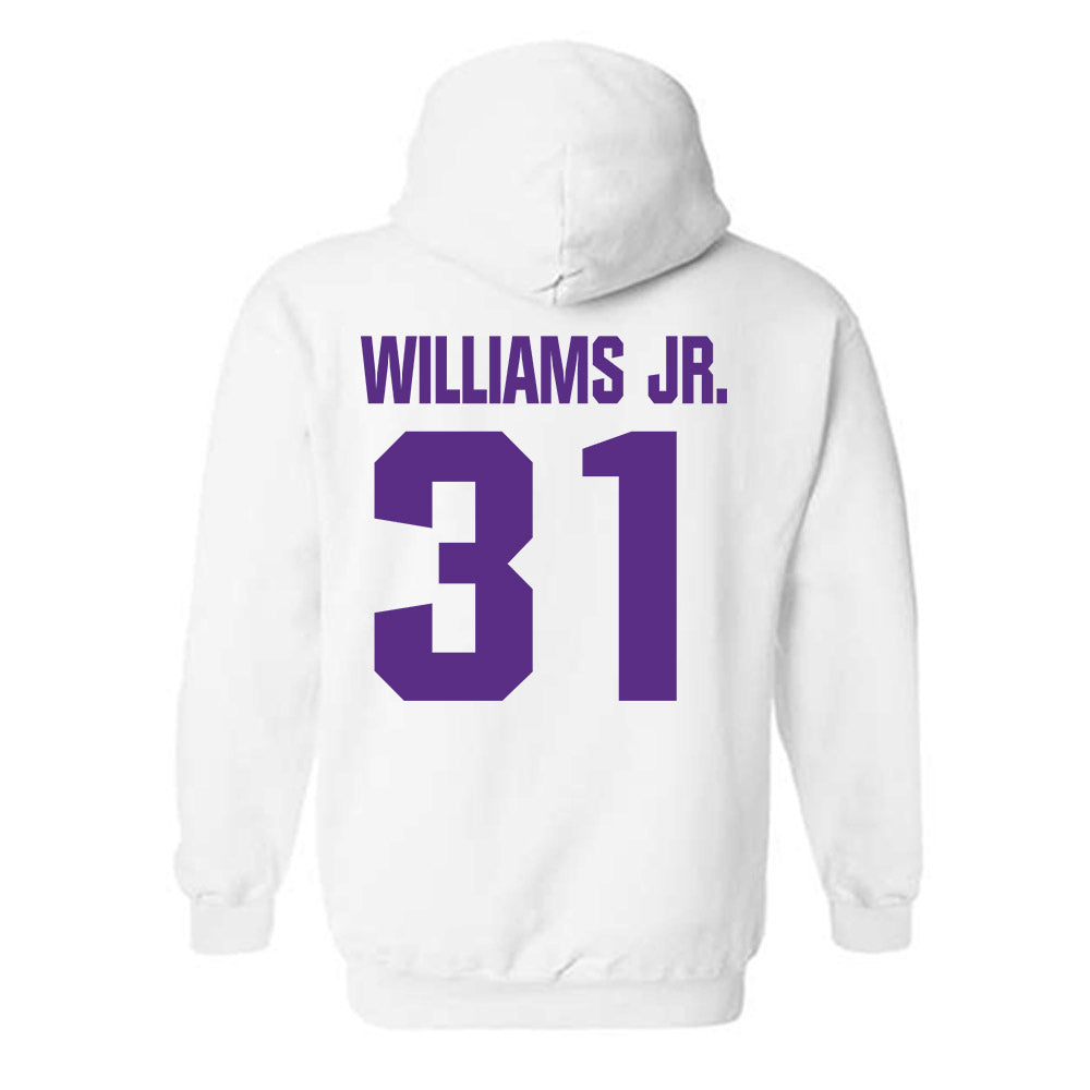 Northwestern - NCAA Football : Tito Williams Jr. - Sports Shersey Hooded Sweatshirt-1