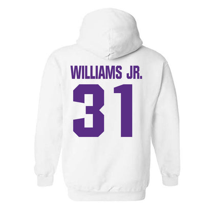 Northwestern - NCAA Football : Tito Williams Jr. - Sports Shersey Hooded Sweatshirt-1