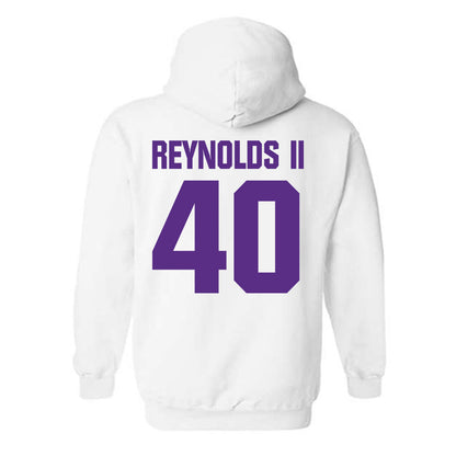 Northwestern - NCAA Football : Jason Reynolds II - Sports Shersey Hooded Sweatshirt-1