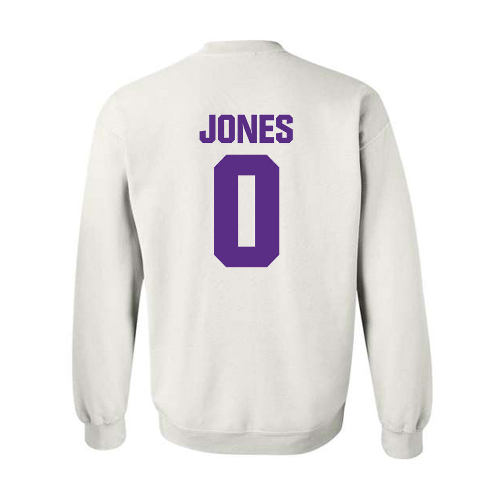 Northwestern - NCAA Football : Alijah Jones - Sports Shersey Crewneck Sweatshirt-1