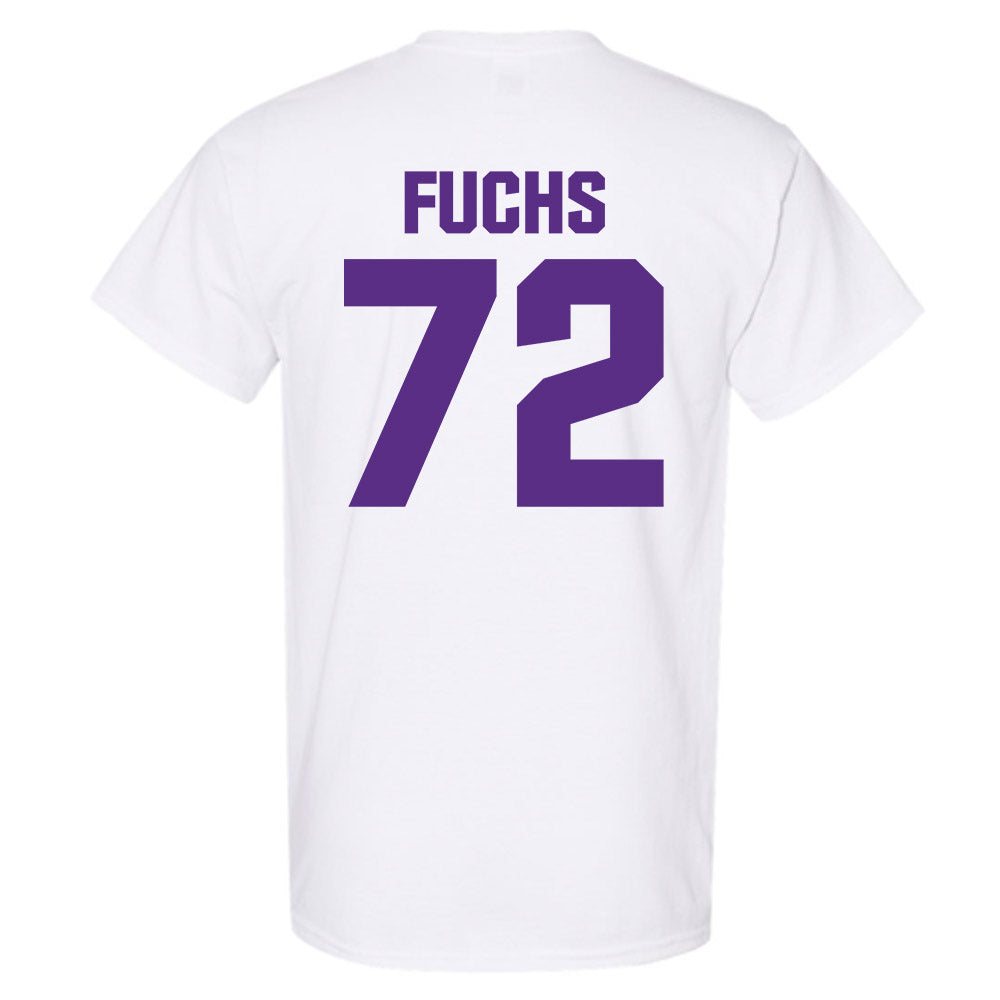 Northwestern - NCAA Football : Jack Fuchs - Sports Shersey T-Shirt-1