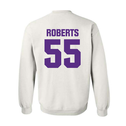 Northwestern - NCAA Football : Dylan Roberts - Sports Shersey Crewneck Sweatshirt-1