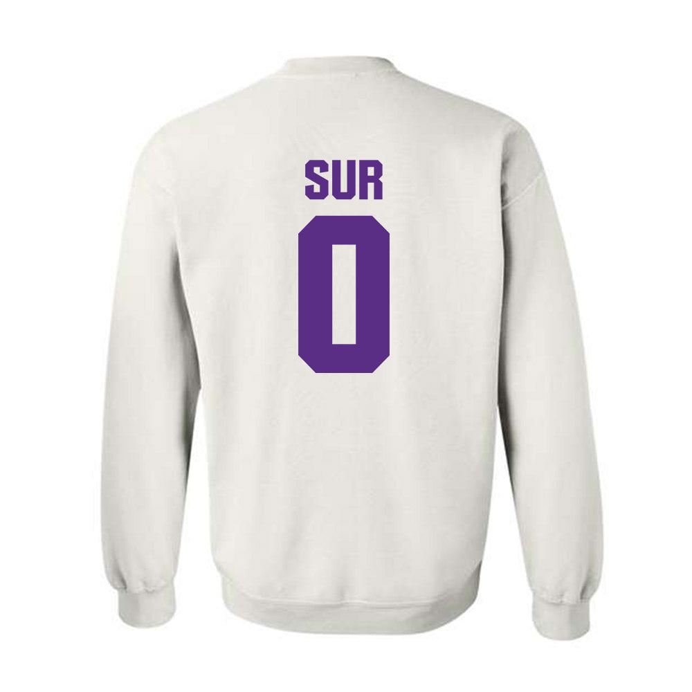 Northwestern - NCAA Football : Noah Sur - Sports Shersey Crewneck Sweatshirt-1
