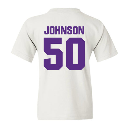 Northwestern - NCAA Football : Qayvier Johnson - Sports Shersey Youth T-Shirt-1