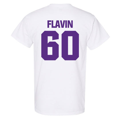 Northwestern - NCAA Football : Hayden Flavin - Sports Shersey T-Shirt-1