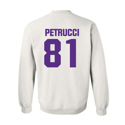 Northwestern - NCAA Football : Christopher Petrucci - Sports Shersey Crewneck Sweatshirt-1