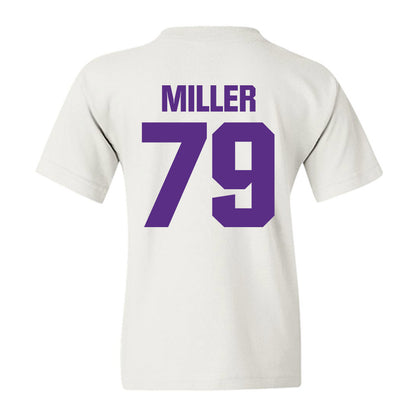 Northwestern - NCAA Football : Jacob Miller - Sports Shersey Youth T-Shirt-1