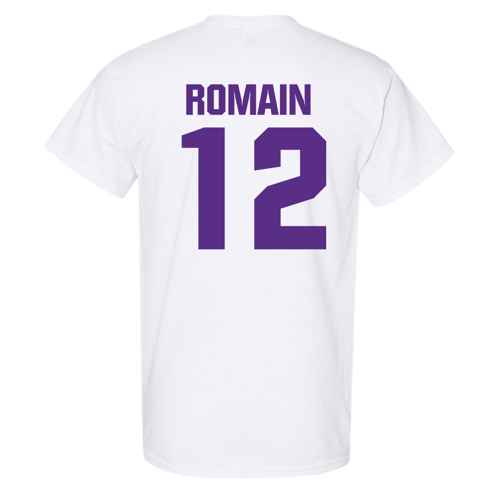 Northwestern - NCAA Football : Marcus Romain - Sports Shersey T-Shirt-1