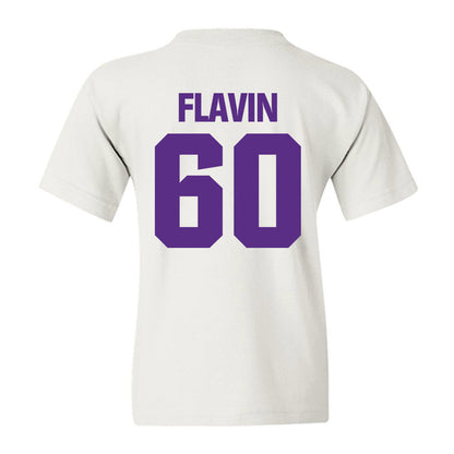 Northwestern - NCAA Football : Hayden Flavin - Sports Shersey Youth T-Shirt-1