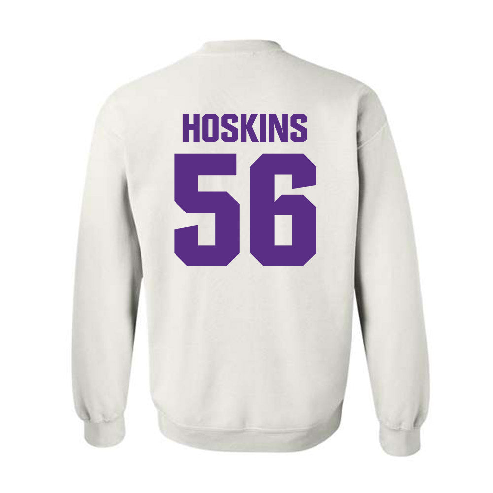 Northwestern - NCAA Football : Tre Hoskins - Sports Shersey Crewneck Sweatshirt-1