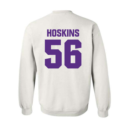 Northwestern - NCAA Football : Tre Hoskins - Sports Shersey Crewneck Sweatshirt-1