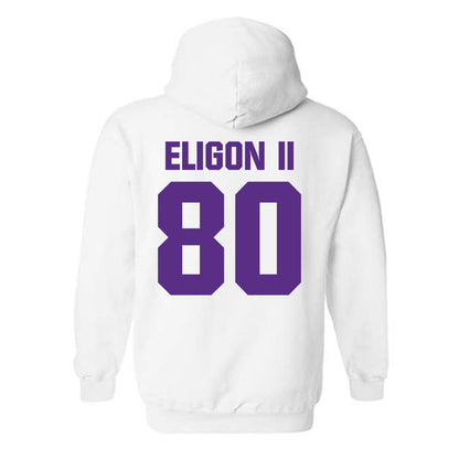 Northwestern - NCAA Football : Hayden Eligon II - Sports Shersey Hooded Sweatshirt