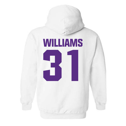 Northwestern - NCAA Football : Tito Williams - Sports Shersey Hooded Sweatshirt-1
