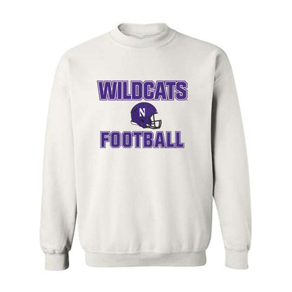 Northwestern - NCAA Football : Jack Sadowsky V - Sports Shersey Crewneck Sweatshirt-0