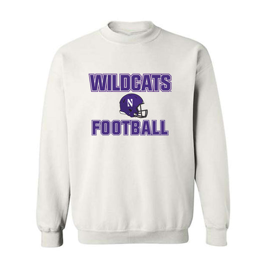 Northwestern - NCAA Football : Gabriel Davis-Ray - Sports Shersey Crewneck Sweatshirt-0