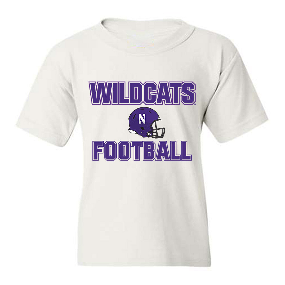 Northwestern - NCAA Football : Mason Mayne - Sports Shersey Youth T-Shirt-0