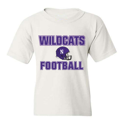 Northwestern - NCAA Football : Mason Mayne - Sports Shersey Youth T-Shirt-0