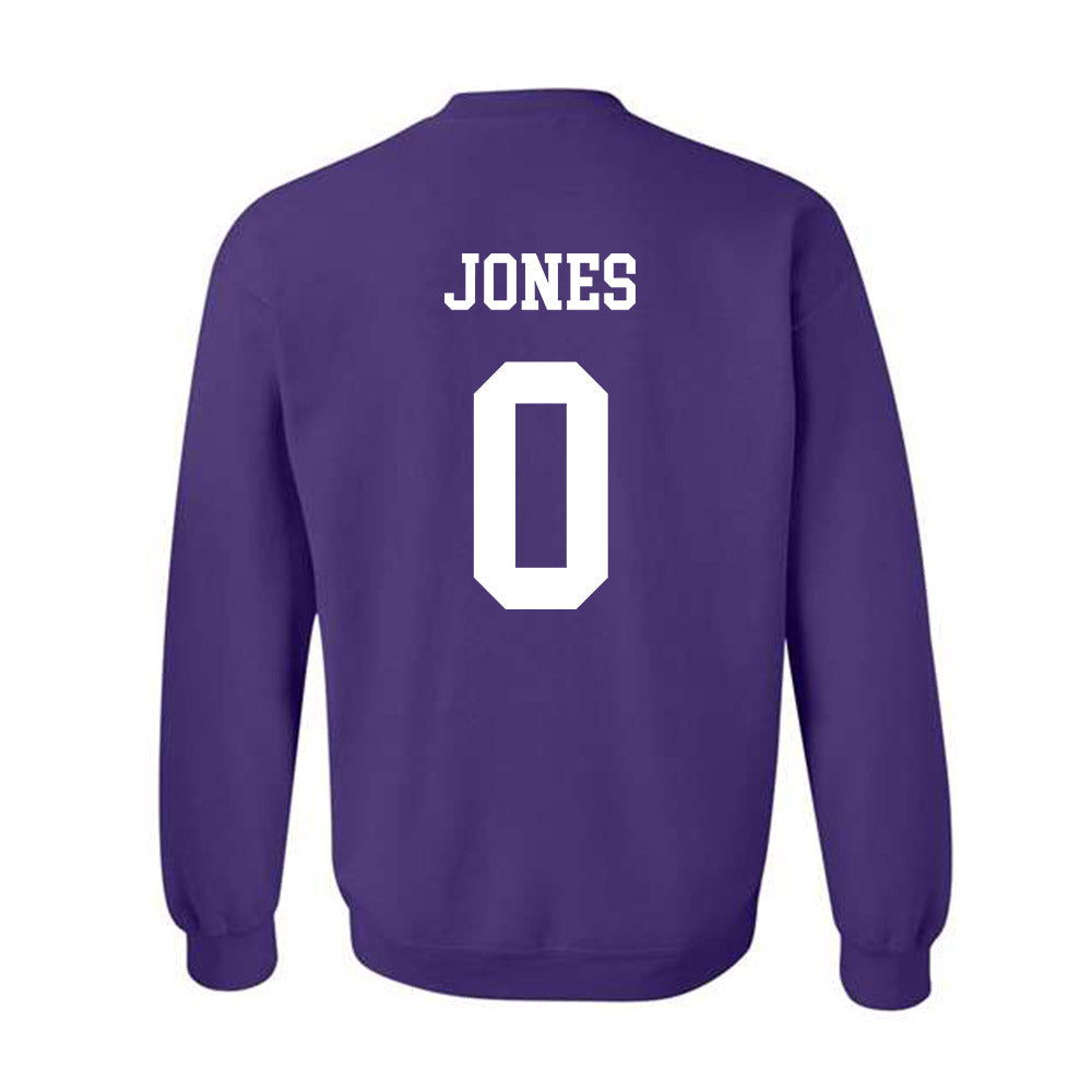 Northwestern - NCAA Football : Alijah Jones - Sports Shersey Crewneck Sweatshirt-1