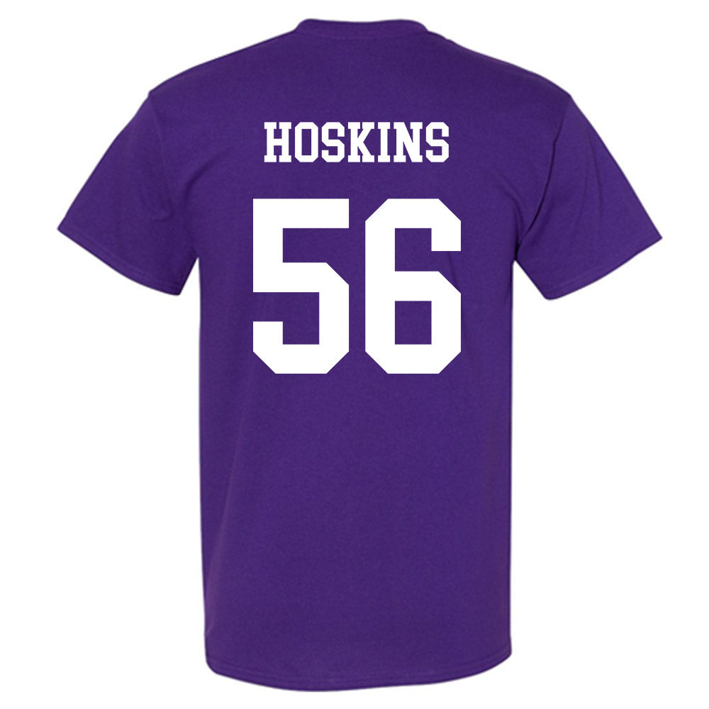 Northwestern - NCAA Football : Tre Hoskins - Sports Shersey T-Shirt-1