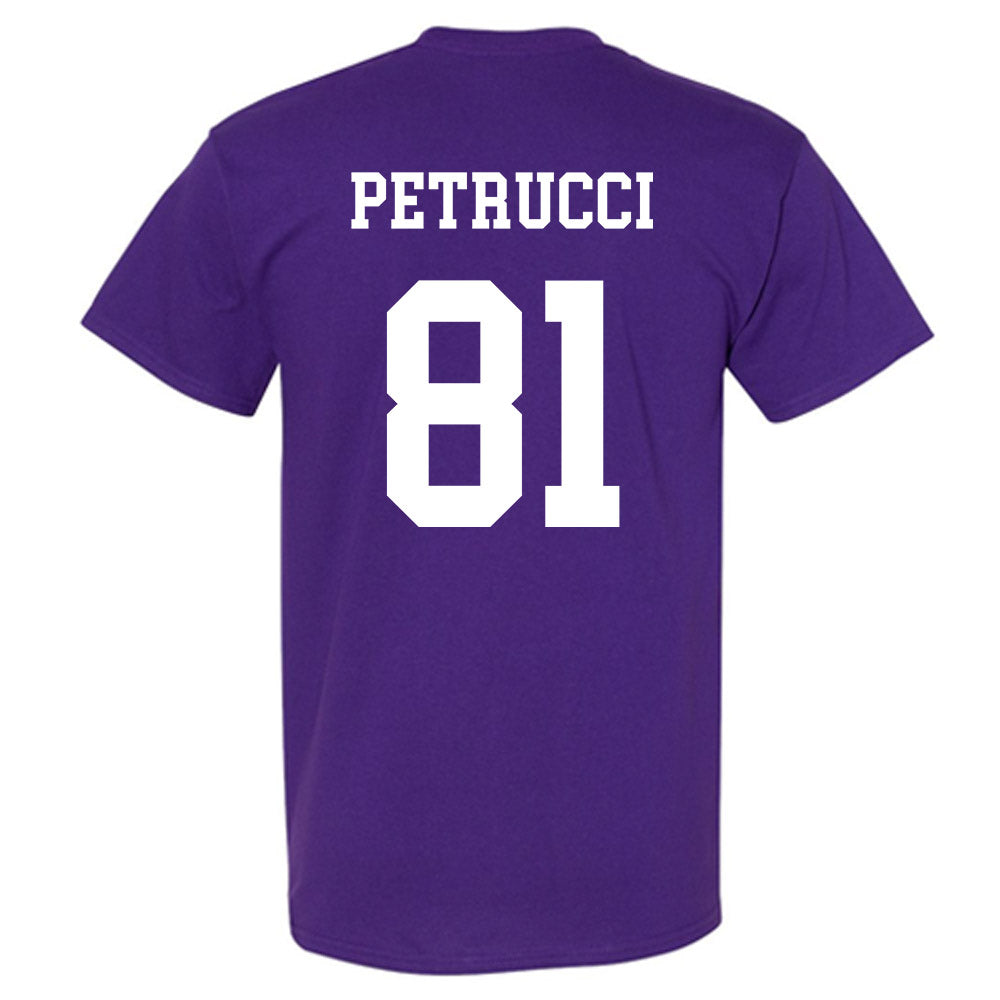 Northwestern - NCAA Football : Christopher Petrucci - Sports Shersey T-Shirt-1