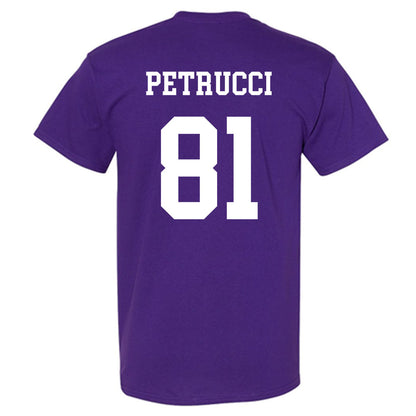 Northwestern - NCAA Football : Christopher Petrucci - Sports Shersey T-Shirt-1