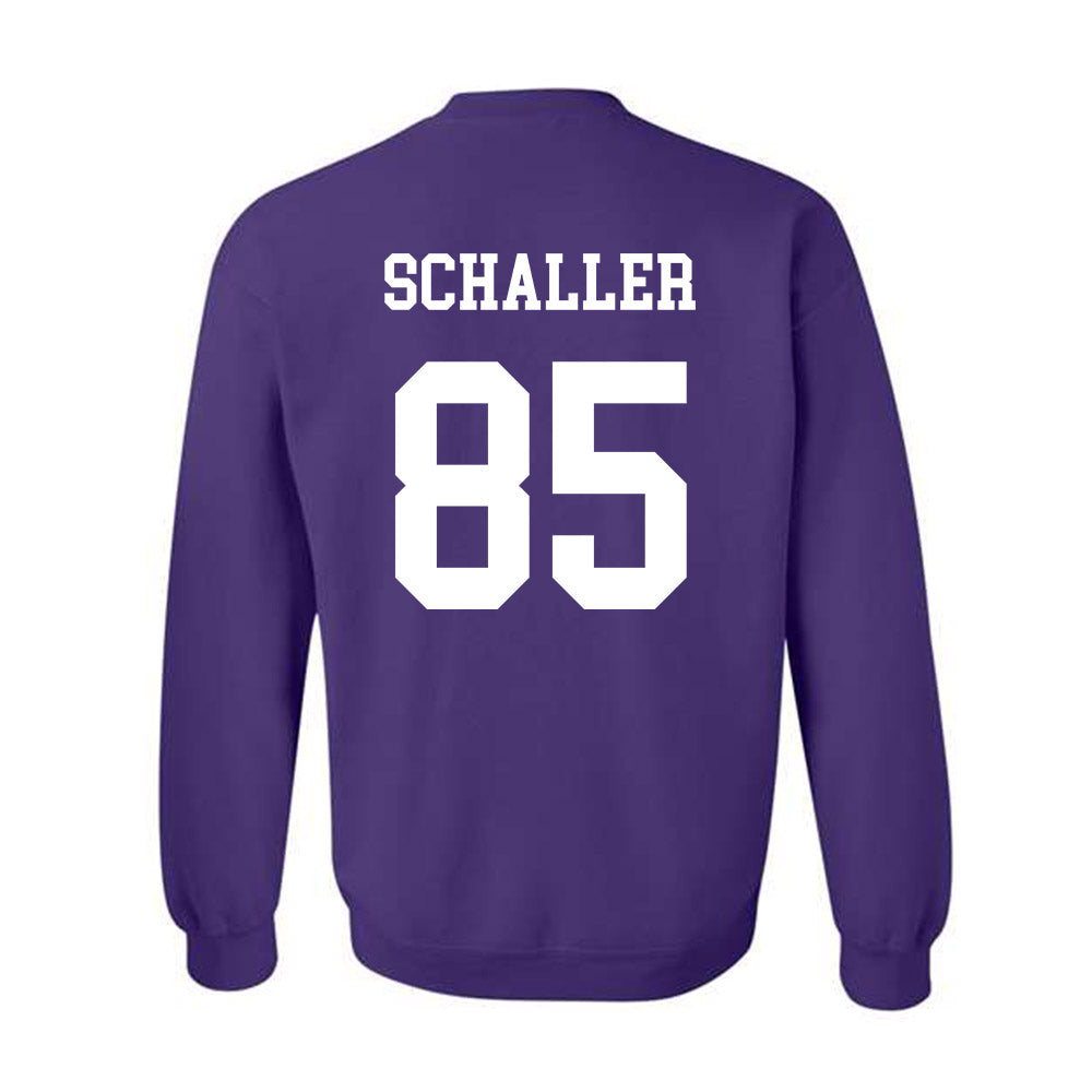 Northwestern - NCAA Football : Patrick Schaller - Sports Shersey Crewneck Sweatshirt