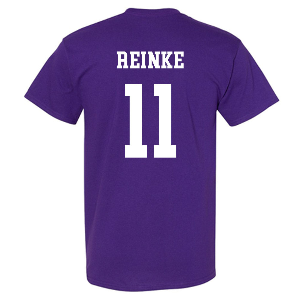 Northwestern - NCAA Football : Keaton Reinke - Sports Shersey T-Shirt-1