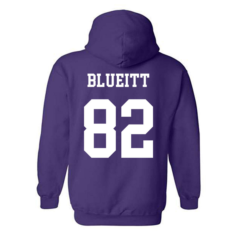 Northwestern - NCAA Football : Braden Blueitt - Sports Shersey Hooded Sweatshirt-1