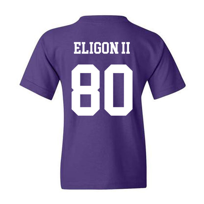 Northwestern - NCAA Football : Hayden Eligon II - Sports Shersey Youth T-Shirt