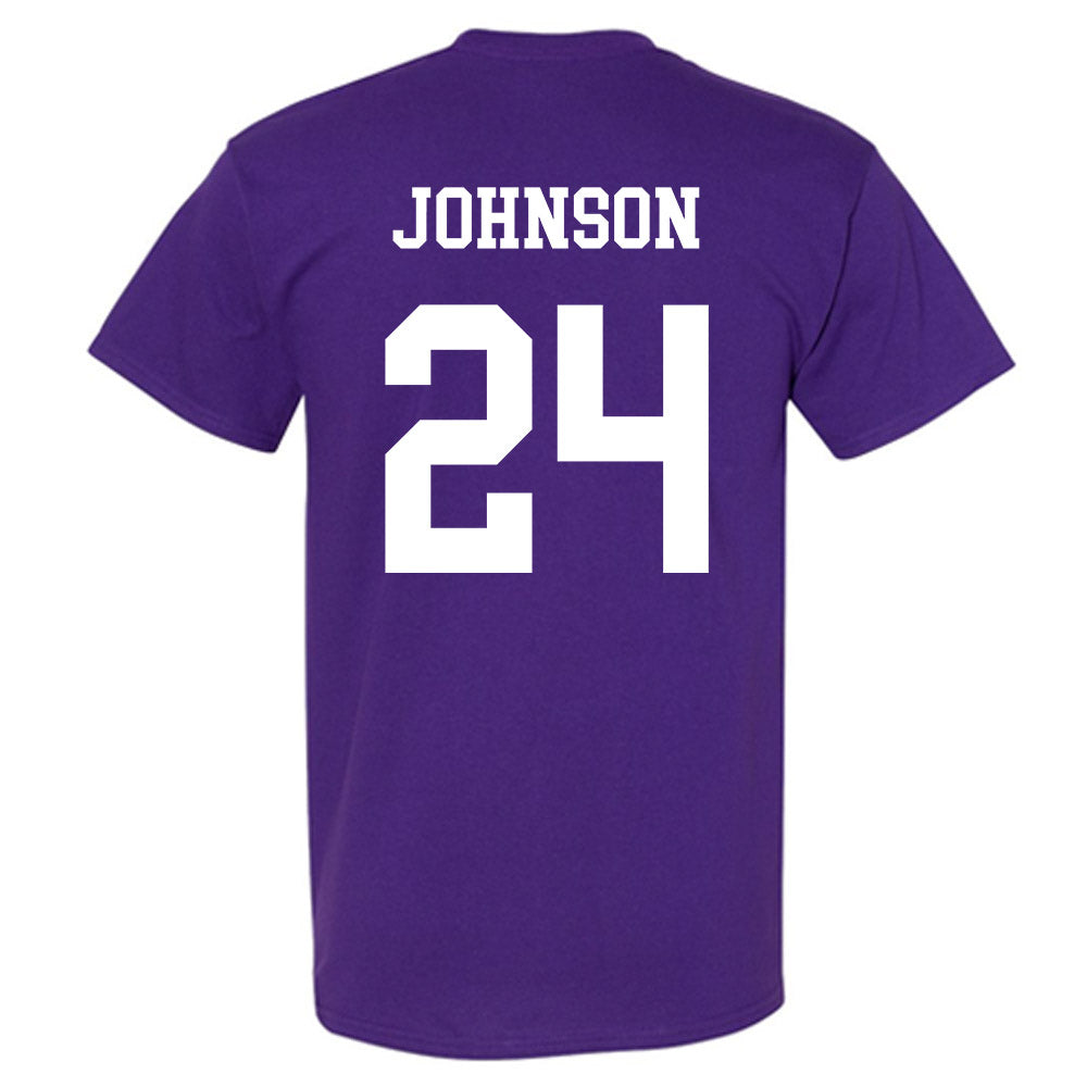 Northwestern - NCAA Football : Jamaal Johnson - Sports Shersey T-Shirt-1
