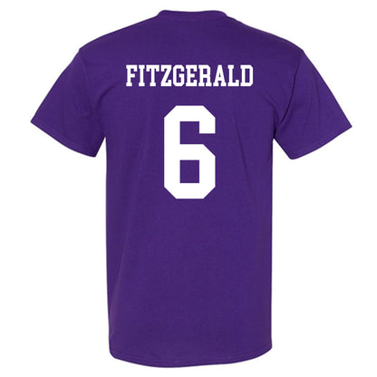 Northwestern - NCAA Football : Robert Fitzgerald - Sports Shersey T-Shirt