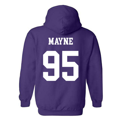 Northwestern - NCAA Football : Mason Mayne - Sports Shersey Hooded Sweatshirt-1